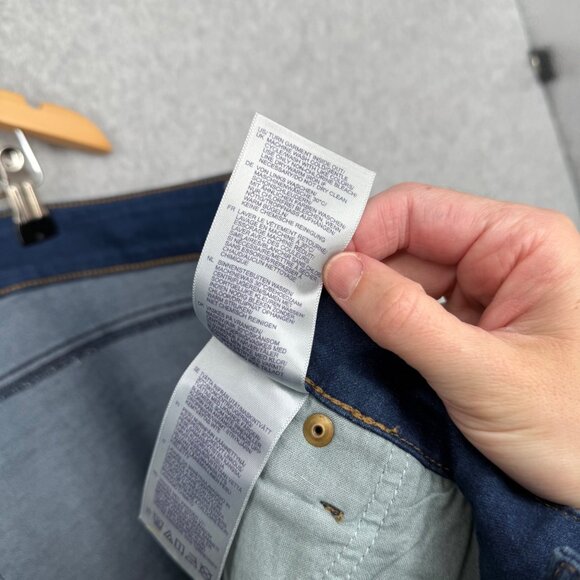 NYDJ Marilyn Straight Leg Jeans Size 28W Cooper Dark Wash Denim Lift Tuck NEW - Picture 9 of 14